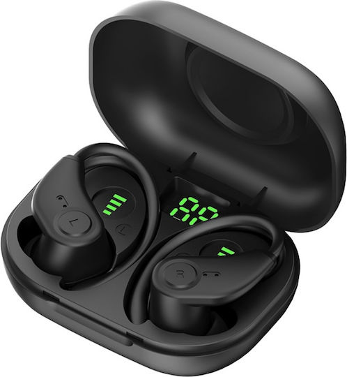 Bluedio S6 In-ear Bluetooth Handsfree Earphones with Charging Case Black view 3