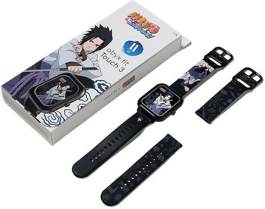 Abyx Fit Touch 3 Smartwatch with Heart Rate Monitor (Sasuke Uchiwa)