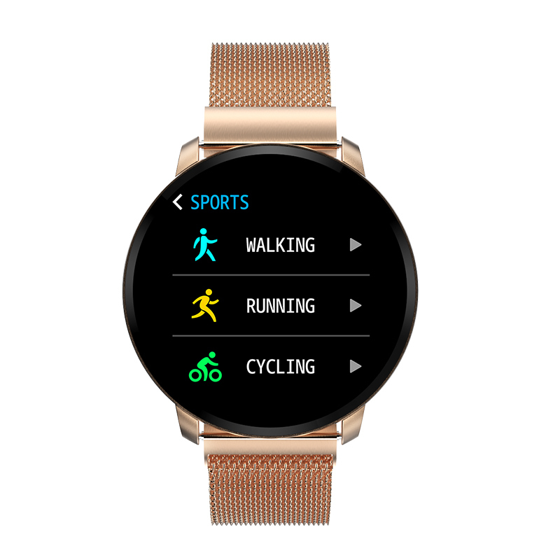 FiT ConnectForce Smartwatch with Heart Rate Monitor (Gold) view 3