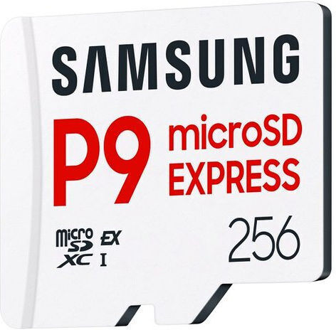 Samsung P9 Express microSDXC 256GB U3 V30 A1 UHS-I 800MB/s With Adapter view 3