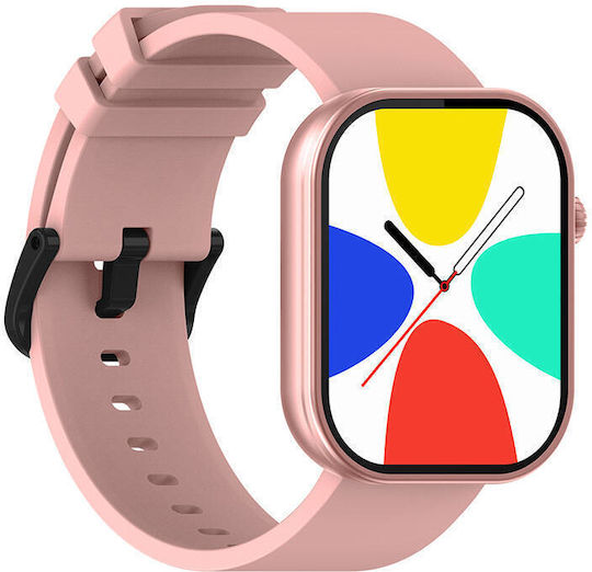 Zeblaze Btalk Plus Smartwatch with Heart Rate Monitor (Pink) view 2