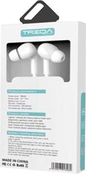 AGC EP-757 In-ear Bluetooth Handsfree Earphones White view 1