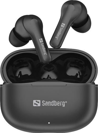 Sandberg Play'n Go In-ear Bluetooth Handsfree Earphones with Charging Case Black view 2