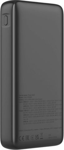 Canyon OnPower 25000mAh 140W with USB-A Port and 2 USB-C Ports Power Delivery / Quick Charge 3.0 Gray view 3