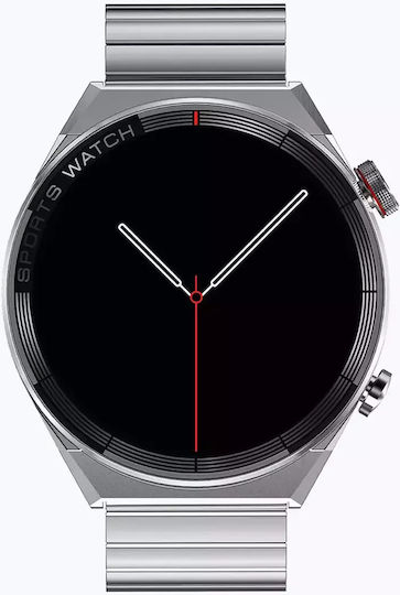 Watchmark Maverick Smartwatch with Heart Rate Monitor (Silver)