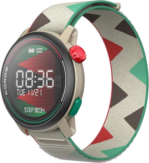Coros Pace 3 Eliud Kipchoge Edition Smartwatch with Heart Rate Monitor (Green) view 5