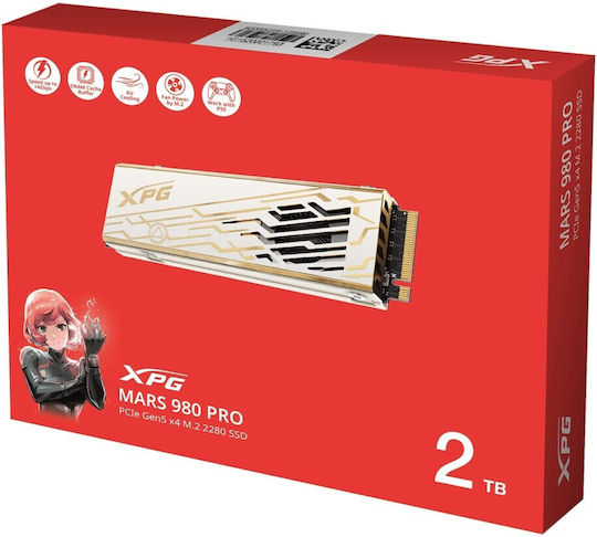 Adata MARS 980 Pro SSD 2TB M.2 Type with PCI Express 5.0 Connection view 3