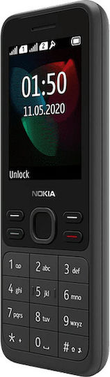 Nokia 150 (2020) Dual SIM Mobile with Buttons (English Menu) Black view 3