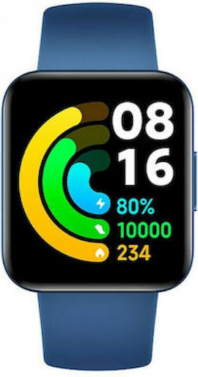 Xiaomi Poco Watch Waterproof with Heart Rate Monitor (Blue) view 1