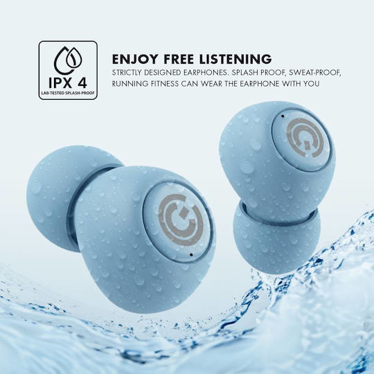 Sonic Gear EarPump TWS Jewel 2 In-ear Bluetooth Handsfree Earphones with Sweat Resistance and Charging Case Blue view 2