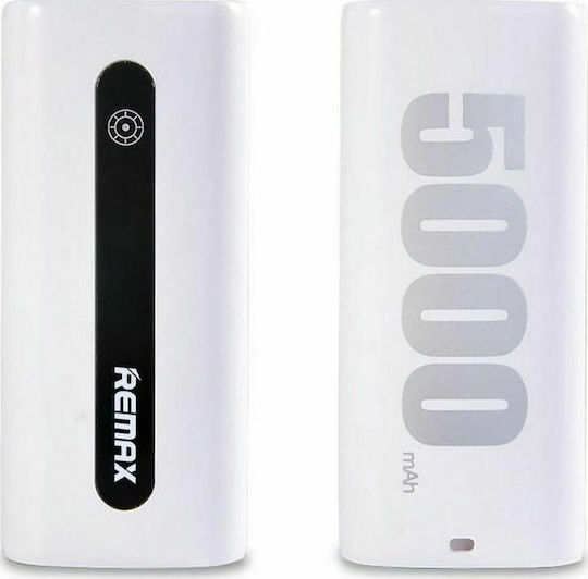 Remax PPL-15 Power Bank 5000mAh with USB-A Port White view 3
