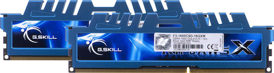 G.Skill RipjawsX DDR3 16GB RAM with 2x8GB Modules and Speed 1600 for Desktop F3-1600C9D-16GXM view 6