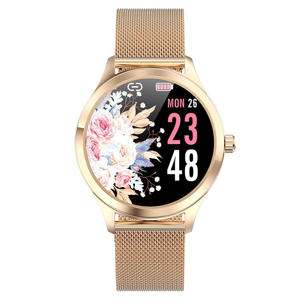 LuXurY FiT Aluminium Smartwatch with Heart Rate Monitor (Gold) vue 4