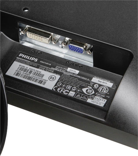 Philips 223V5LSB TN Monitor 21.5" FHD 1920x1080 with Response Time 5ms GTG view 5