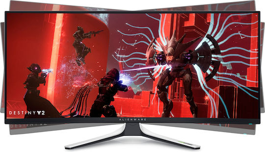 Dell Alienware AW3423DW Ultrawide QD-OLED HDR Curved Gaming Monitor 34.18" 3440x1400 175Hz with Response Time 0.1ms GTG vue 6