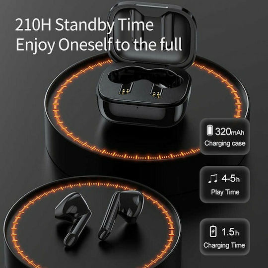 Awei T36 Earbud Bluetooth Handsfree Earphones with Sweat Resistance and Charging Case Black view 8