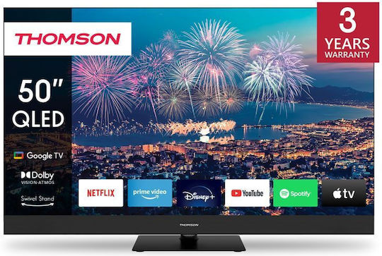 Thomson Smart Television 50" 4K UHD QLED 50QG6C14 HDR (2021) view 1