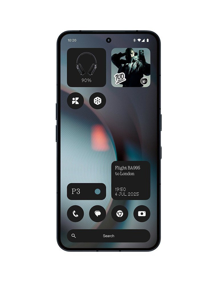 Nothing Phone (3) 5G Dual SIM (16GB/512GB) Black view 2