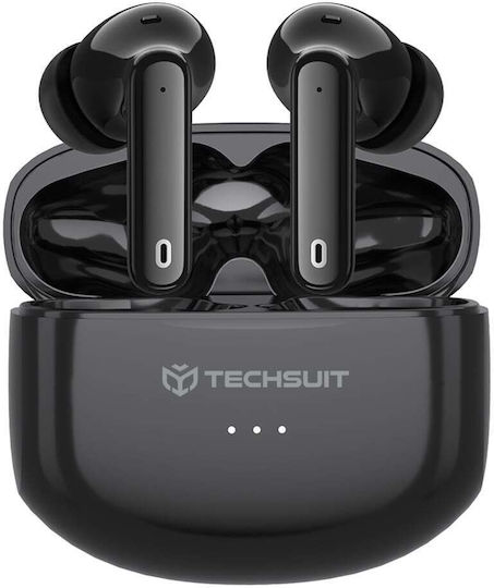 Techsuit CW1 In-ear Bluetooth Handsfree Earphones Black