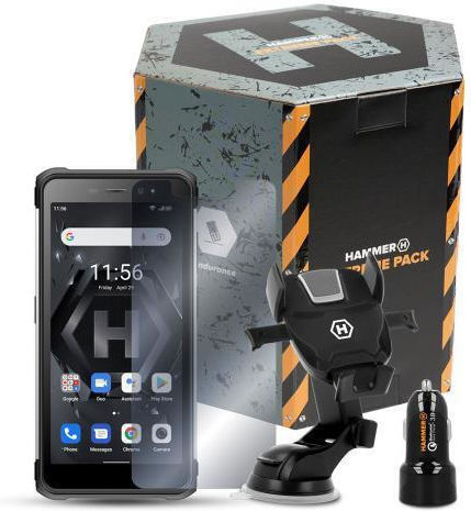 Hammer Iron 4 Dual SIM (4GB/32GB) Resistant Smartphone Black / Silver view 1