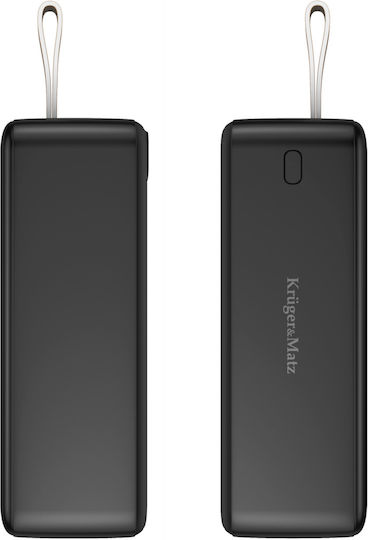 Kruger & Matz Power Bank 40000mAh Power Delivery Black view 7