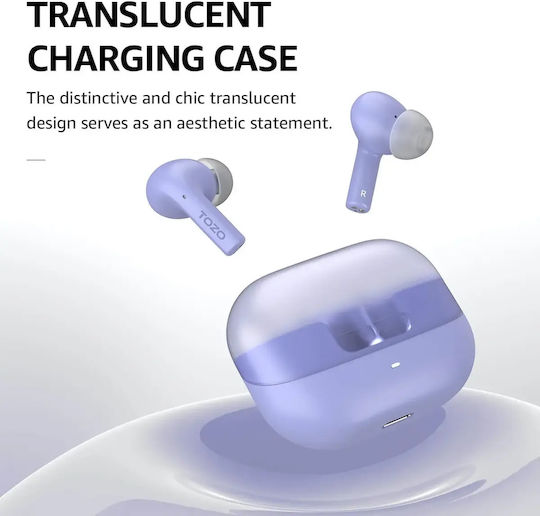 Tozo Agile Nova Earbud / In-ear Bluetooth Handsfree Earphones with Sweat Resistance Purple view 6