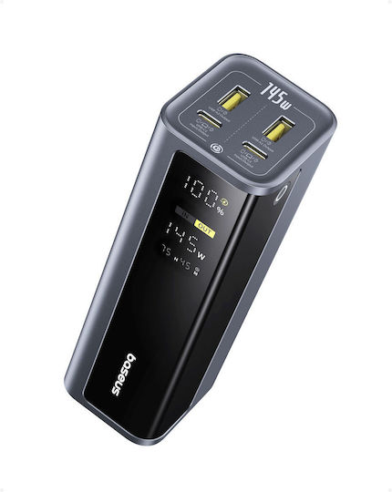 Baseus EnerGeek GP12 Power Bank 20800mAh 145W with 2 USB-A Ports and 2 USB-C Ports Gray view 2