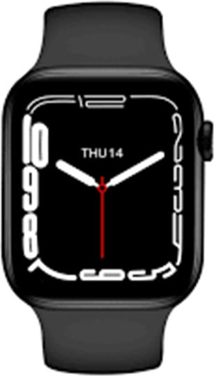 LD9 Smartwatch with Heart Rate Monitor (Black) view 3