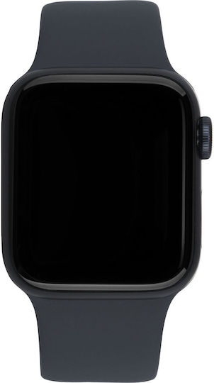 Apple Watch SE 2022 Cellular Aluminium 40mm Waterproof with eSIM and Heart Rate Monitor (Midnight with Midnight Sport Band) view 4