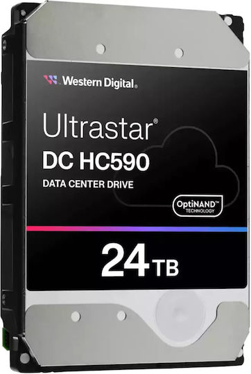 Western Digital DC HC590 24TB HDD Hard Drive 3.5" SATA III 7200rpm for NAS / Server 0F59373 view 3