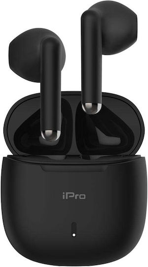 iPro TW100 In-ear Bluetooth Handsfree Earphones with Charging Case Black view 5