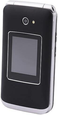 Olympia Vitus Dual SIM Mobile with Large Buttons (English) Black view 4