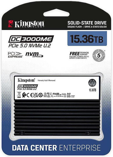 Kingston DC3000ME SSD 15.3TB 2.5'' Type with PCI Express 5.0 Connection SEDC3000ME/15T3 vista 3