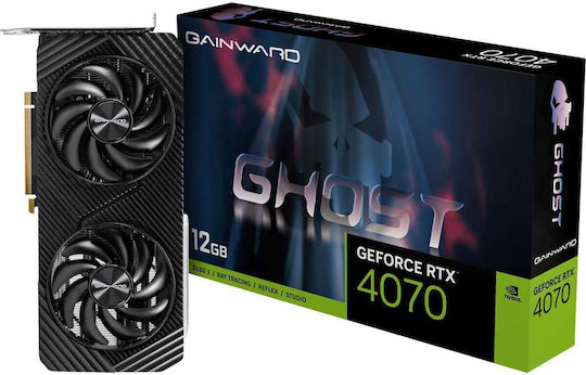 Gainward GeForce RTX 4070 12GB GDDR6X Ghost Graphics Card view 1