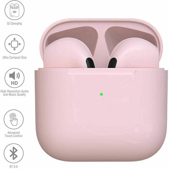 4Smarts SkyPods Pro Earbud Bluetooth Handsfree Earphones with Charging Case Pink view 4