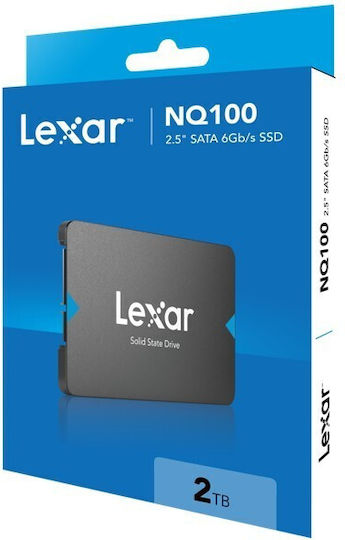 Lexar NQ100 SSD 2TB 2.5 Inch SATA III Connection view 2