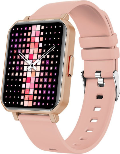 MaxCom Fit FW56 Smartwatch with Heart Rate Monitor (Carbon Pro Gold)