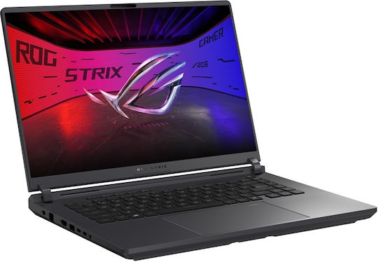 Asus ROG Strix G16 G615LW-S5048X 16" QHD+ 240Hz (Ultra 9-275HX/32GB/2.0TB SSD/GeForce RTX 5080/W11 Pro) Eclipse Gray (International English Keyboard) view 3