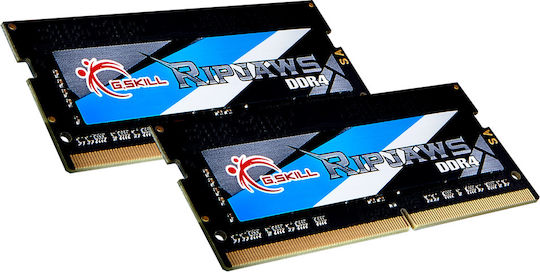 G.Skill Ripjaws DDR4 32GB RAM with 2x16GB Modules and Speed 3200 for Laptop F4-3200C22D-32GRS view 2