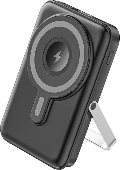 PWB-160 Power Bank 10000mAh with 2 USB-A Output Ports Black view 3