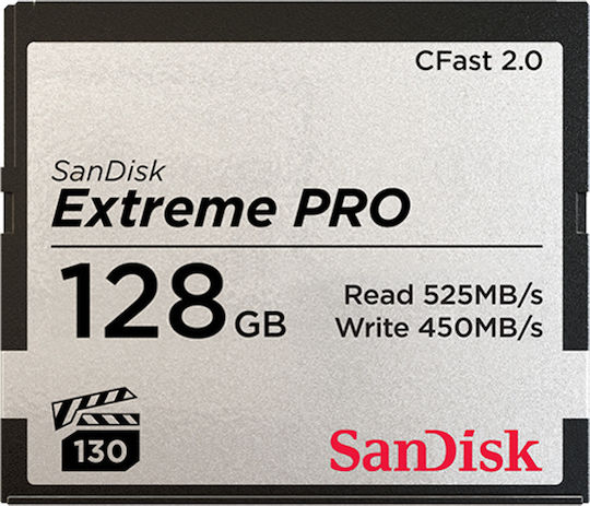 Sandisk Extreme Pro CFast 128GB weergave 3