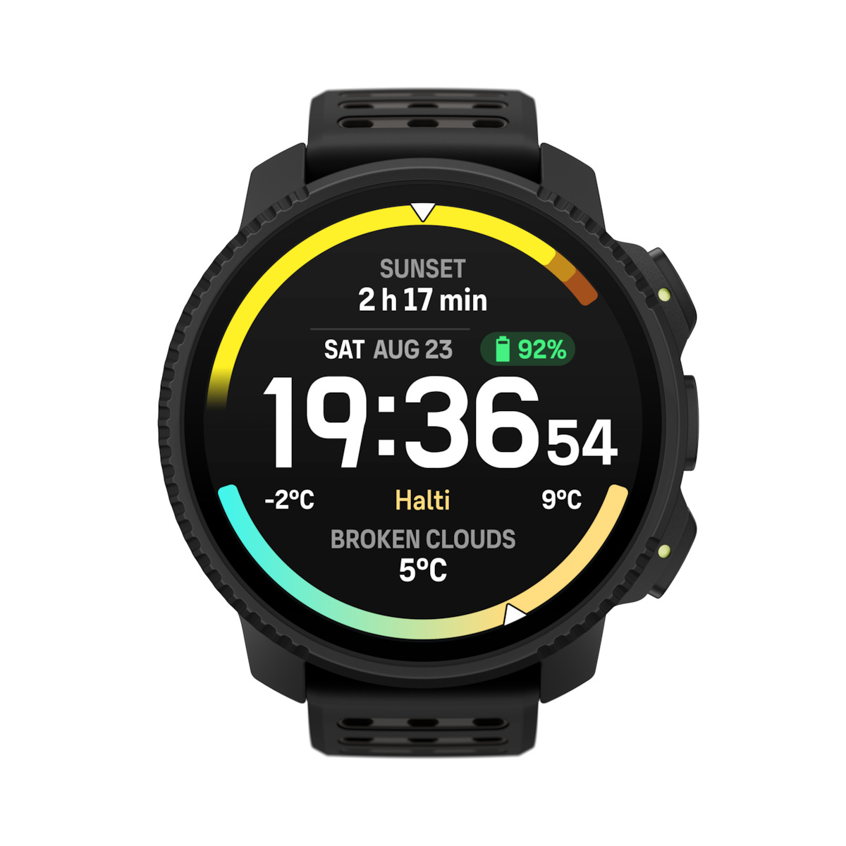 Suunto Vertical 2 48mm Waterproof Smartwatch with Heart Rate Monitor (All Black) view 1