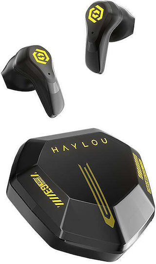 Haylou Tws In-ear Bluetooth Handsfree Earphones with Charging Case Black view 4