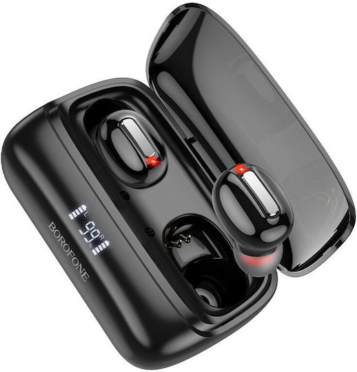 Borofone BE55 Perfect In-ear Bluetooth Handsfree Earphones with Charging Case Black view 2