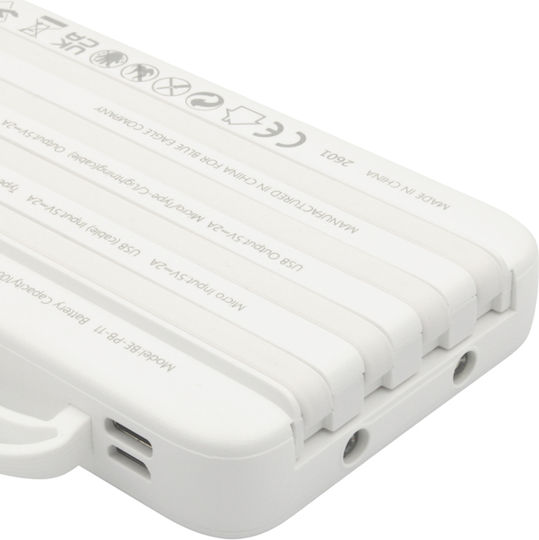 Blue Eagle BE-PB-12 Power Bank 20000mAh White προβολή 3