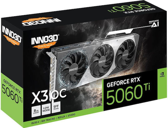 Inno 3D GeForce RTX 5060 Ti 8GB GDDR7 X3 OC Graphics Card view 3