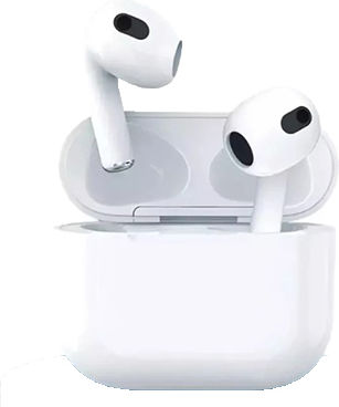 Pavareal V28 Earbud Bluetooth Handsfree Earphones with Charging Case White view 1