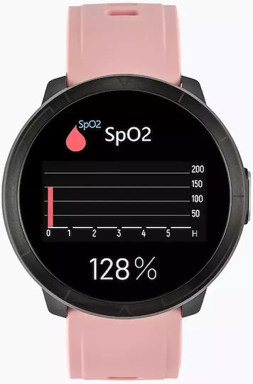 Watchmark WM18 Smartwatch with Heart Rate Monitor (Pink) view 3