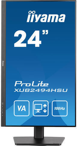 Iiyama ProLite VA Monitor 23.8" FHD 1920x1080 with Response Time 1ms GTG view 8