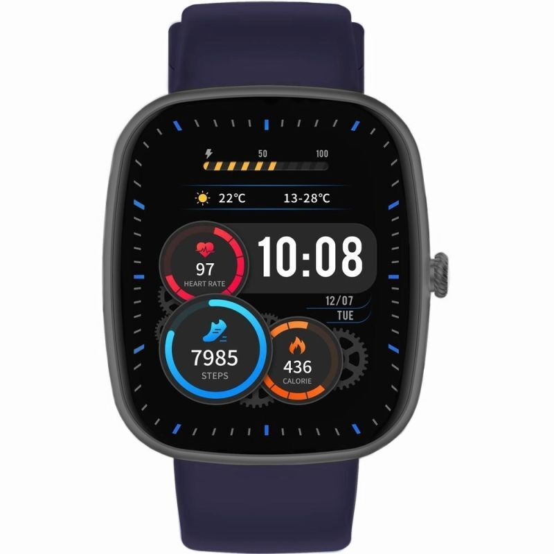 Gravity Smartwatch Black 2 Straps Gt18-9 προβολή 4